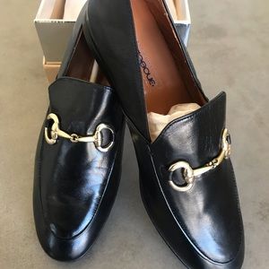 Andre Assous Paige flat horse bit detail loafer